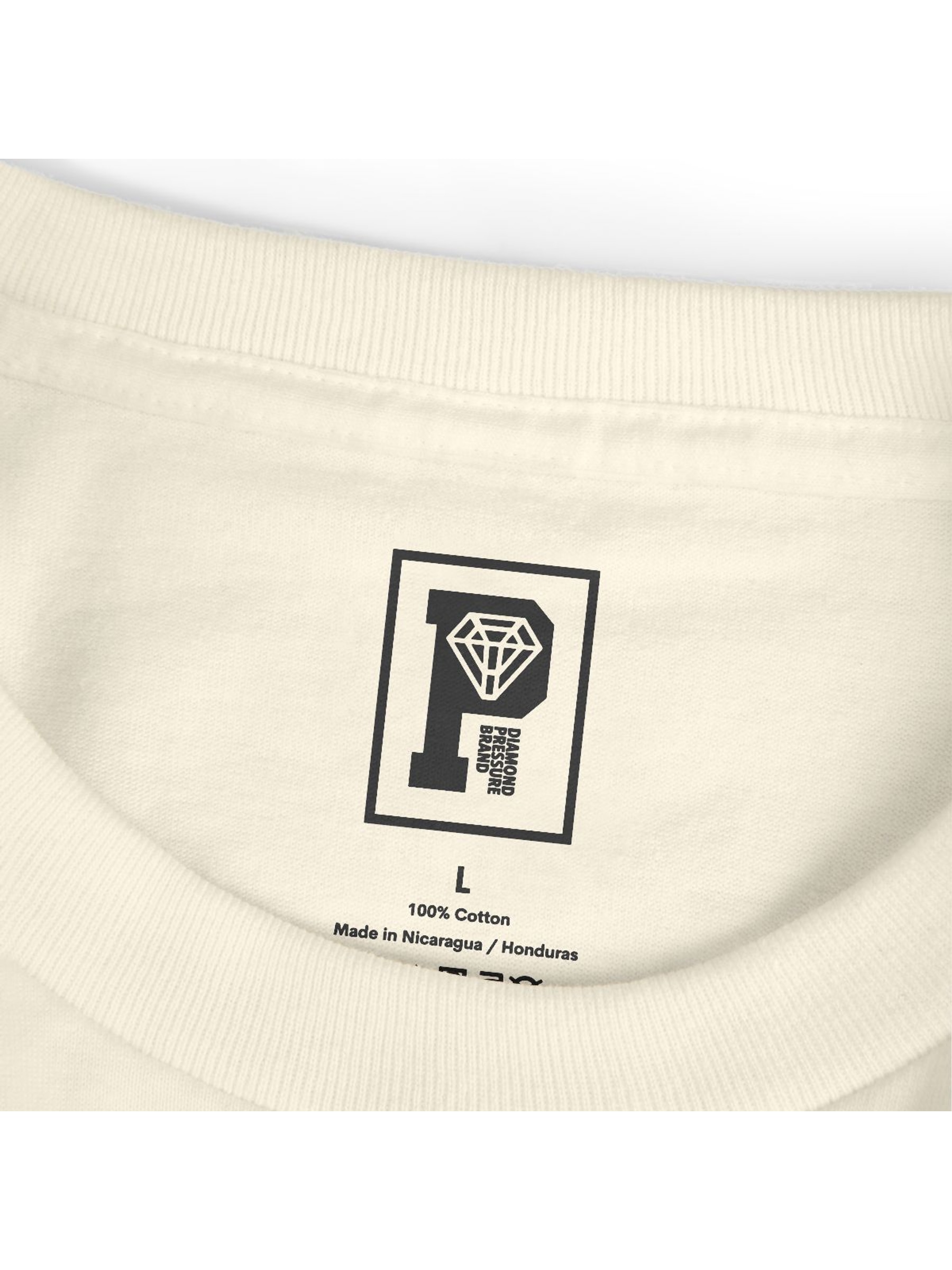 Unlimited Tee Faded Cream detail product image