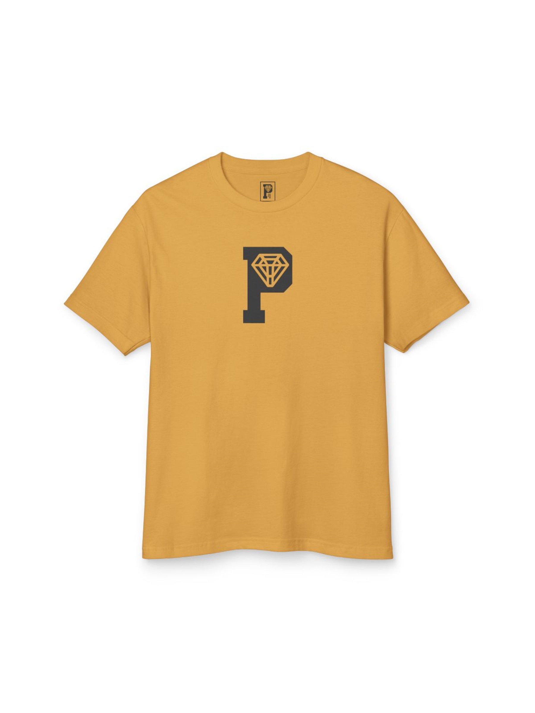 Unlimited Tee Faded Mustard front product mockup